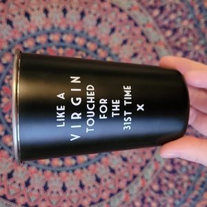 Misheard lyrics like a virgin stainless steel cup funny gag gift
